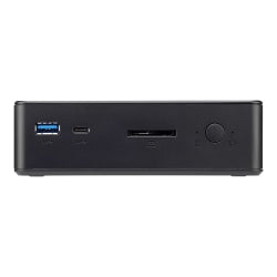 Shuttle XPC nano NC03U3 - Barebone - mini PC - 1 x Core i3 7100U / 2.4 GHz ULV - RAM 0 GB - HD Graphics 620 - Gigabit Ethernet WLAN: - 802.11b/g/n - black