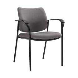 Global Sidero Armchair, 32inH x 25 1/2inW x 24inD, Spruce/Black