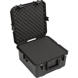 SKB Cases iSeries Protective Case With Cubed Foam, 17in x 17in x 10in, Black