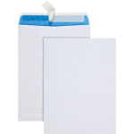 Quality Park #90 Treated Catalog Envelope with Redi-Strip Closure, 9in x 12in, White, Box Of 100