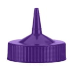 Vollrath Single-Tip Wide Mouth Squeeze Bottle Cap, Purple