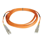 Eaton Tripp Lite Series Duplex Multimode 62.5/125 Fiber Patch Cable (LC/LC), 0.3M (1 ft.) - Patch cable - LC multi-mode (M) to LC multi-mode (M) - 0.3 m - fiber optic - duplex - 62.5 / 125 micron - orange