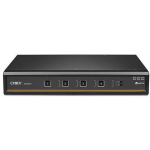 Vertiv Cybex SC900 Secure KVM | Dual Head | 4 Port Universal and DPP | NIAP version 4.0 Certified - Secure Desktop KVM Switches | Secure KVM Switch | Dual Head | NIAP Certified | Secure Keyboard