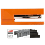 JAM Paper 3-Piece Office Organizer Set, Orange/Black