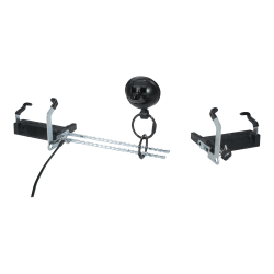 CTA Digital Heavy Duty Tri-Security Station - Mounting kit (mount bracket, mounting hardware, combination cable lock, security station, locking suction grip) - for notebook - lockable - metal, ABS plastic - screen size: 10in-16.875in