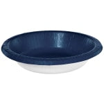 Amscan Paper Bowls, 20 Oz, Navy Blue, 20 Bowls Per Box, Case Of 5 Boxes