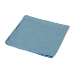 Ocedar Commercial MaxiPlus Microfiber Cloths, 16in x 16in, Blue, Pack Of 12 Cloths