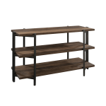 Sauder North Avenue Console For 42in TVs, 23-7/8inH x 43-3/4inW x 17-5/8inD, Smoked Oak