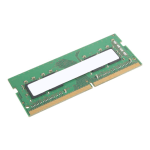 Lenovo 8GB DDR4 SDRAM Memory Module - For Notebook, Mobile Workstation - 8 GB - DDR4-3200/PC4-25600 DDR4 SDRAM - 3200 MHz - ECC - Unbuffered - 260-pin - SoDIMM