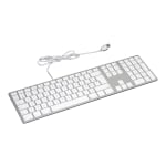 Matias Wired Aluminum - Keyboard - USB - US - silver