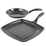 Gibson Westleton  2-Piece Cookware Set, Black