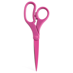 JAM Paper Precision Scissors, 8in, Pointed, Pink