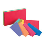 Oxford Ruled Extreme Index Cards, 3in x 5in, Assorted, Pack Of 100