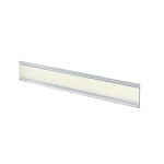 Azar Displays Adhesive-Back Acrylic Nameplates, 1 1/2in x 8 1/2in, Clear, Pack Of 10