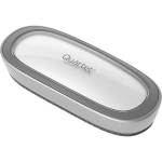 Quartet Dry-Erase Board Eraser, 2.38in x 6in, Silver