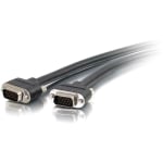 C2G 1ft Select VGA Video Cable M/M - In-Wall CMG-Rated - 1 ft VGA Video Cable for Video Device, Monitor, Projector - First End: 1 x 15-pin HD-15 - Male - Second End: 1 x 15-pin HD-15 - Male - CMG - Black