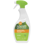 Seventh Generation Disinfecting Multi-Surface Spray Cleaner, Lemongrass & Thyme Scent, 26 Oz Bottle