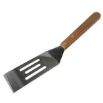 Better Houseware Slotted Mini Spatula, 8-1/4in, Brown