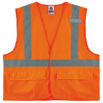 Ergodyne GloWear Safety Vest, 8225HL, Type R Class 2, 2X/3X, Orange