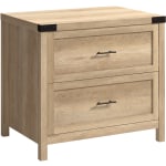 Sauder Bridge Acre 32-15/16inW x 23-5/16inD Lateral 2-Drawer File Cabinet, Orchard Oak