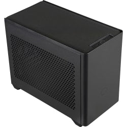 Line Cooler Master MasterBox MCB-NR200-KNNN-S00 Computer Case - Black - Mesh, Plastic, Steel - 4 x Bay - 2 x 3.62in , 4.72in x Fan(s) Installed - 0 - Mini ITX, Mini DTX Motherboard Supported