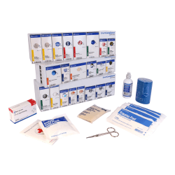 First Aid Only Smart Compliance 50-Person RetroFit Grid With Medications, 7-1/2inH x 14-3/4inW x 12inD