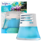 Bright Air Scented Oil Air Fresheners, Calm Waters/Spa Scent, 2.5 Oz, Blue, Pack Of 6