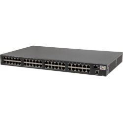 Microchip PD-9524GC/AC - PoE injector (rack-mountable) - AC 100-240 V - Ethernet, USB - output connectors: 24 - 1U - United States