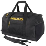 HEAD Nylon Duffel Bag, 12inH x 24inW x 12inD, Black