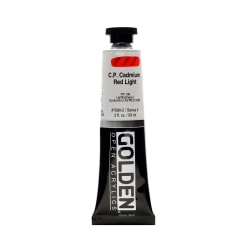 Golden OPEN Acrylic Paint, 2 Oz Tube, Cadmium Orange (CP)