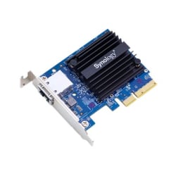 Synology Single-Port, High-Speed 10GBASE-T/NBASE-T Add-In Card For Synology NAS Servers - PCI Express 3.0 x4 - 1 Port(s) - 1 - Twisted Pair - 10GBase-T - Plug-in Card