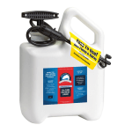 Bare Ground Liquid De-Icer, Calcium Chloride With Pump Sprayer, 1 Gallon