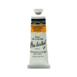 Grumbacher P036 Pre-Tested Artists Oil Colors, 1.25 Oz, Cadmium Barium Yellow Pale