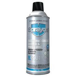 Sprayon Electrical Aerosol Spray Lubricant/Cleaner, 16 Oz Can, Case Of 12