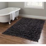 Linon Flokati Area Rug, 43in x 67in, Morrigan 1400G Gray