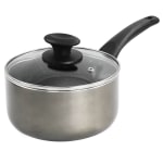 Oster Merrion 2.5-Quart Non-Stick Saucepan, Gray