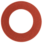 3M 6000 Series Inhalation Gaskets, Red, Bag Of 20