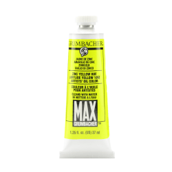 Grumbacher Max Water Miscible Oil Colors, 1.25 Oz, Cerulean Blue