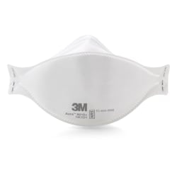 3M Aura N95 Particulate Respirators, 9205+, White, Pack Of 440 Respirators