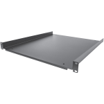 StarTech.com 1U Server Rack Cabinet Shelf - Fixed 20in Deep Cantilever Rackmount Tray for 19in Data/AV/Network Enclosure w/cage nuts, screws