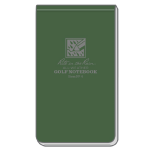 Rite in the Rain All-Weather Spiral Notebooks, Golf, 3-1/2in x 6in, 48 Pages (24 Sheets), Green, Pack Of 6 Notebooks