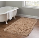 Linon Flokati Area Rug, 29in x 52in, Morrigan 1400G Tan