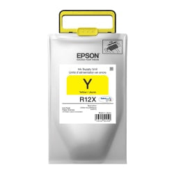 Epson R12X DuraBrite Ultra High-Yield Yellow Ink Cartridge, TR12X420