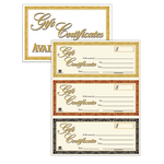 Adams Gift Certificates Kit, Pack Of 30 Certificates