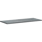 HON Motivate Tabletop - 1.1in Top, 60in x 24in - Sterling Ash Table Top - Durable - For Office