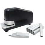 Bostitch Impulse 25 Electric Stapler With Staples And Staple Remover, Black