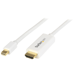 StarTech.com Mini DisplayPort To HDMI Converter Cable, 3ft