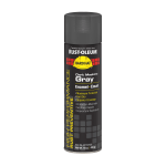 Rust-Oleum Hard Hat High Performance V2100 System Rust Preventive Enamel Spray Paint, 15 Oz, Gloss Dark Machine Gray, Case Of 6 Cans