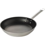 Hoffman Browne Steel Non-Stick Frying Pans, 12-1/2in, Silver, Pack Of 6 Pans