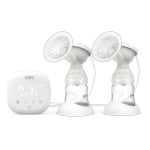 Pure Enrichment PureBaby Double Electric Breast Pump, White